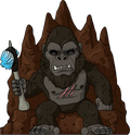 Kong on Throne フィギュア