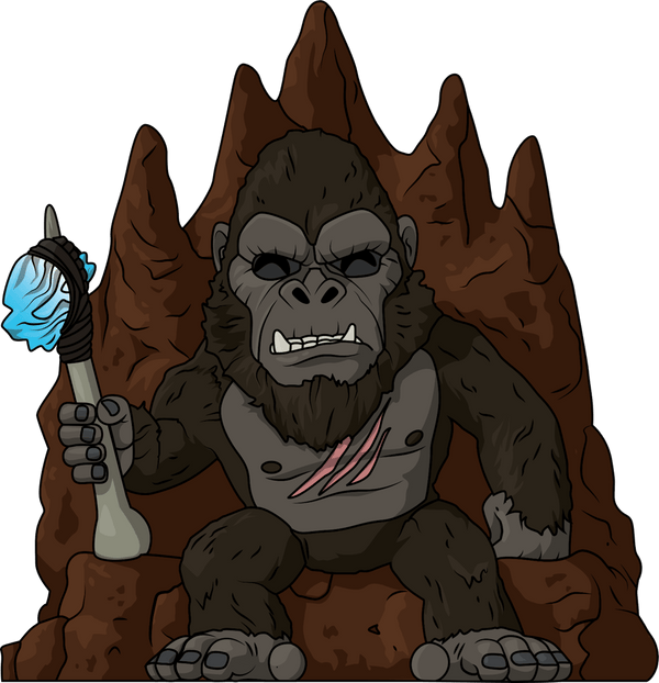 Kong on Throne