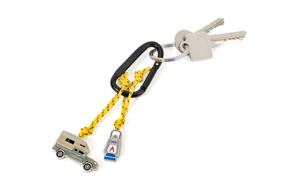 Porte-clés Mousqueton Camping – détail 2
