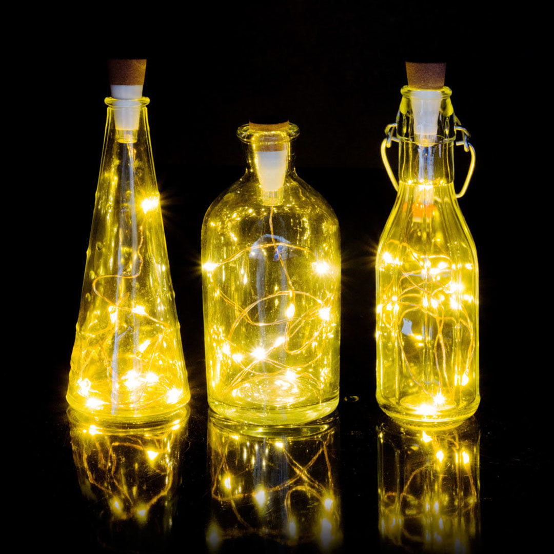 White String Bottle Light