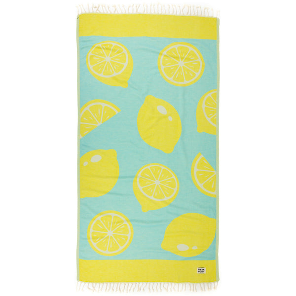 LEMON BLUE - 100% Cotton