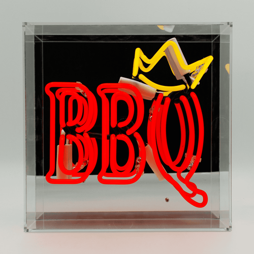 「BBQ」ネオンボックスサイン
