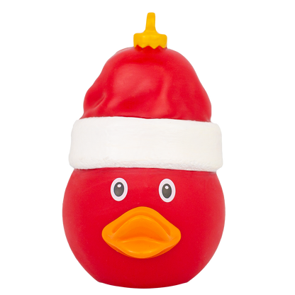 Adorno Navideño Pato con Gorro