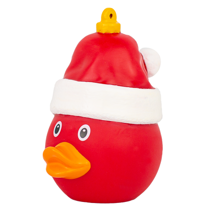 Adorno Navideño Pato con Gorro