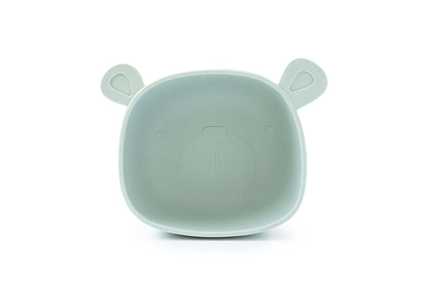 Lili the Bear Silicone Learning Bowl Iceberg