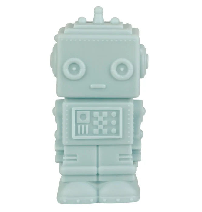 青いロボット型ナイトライト