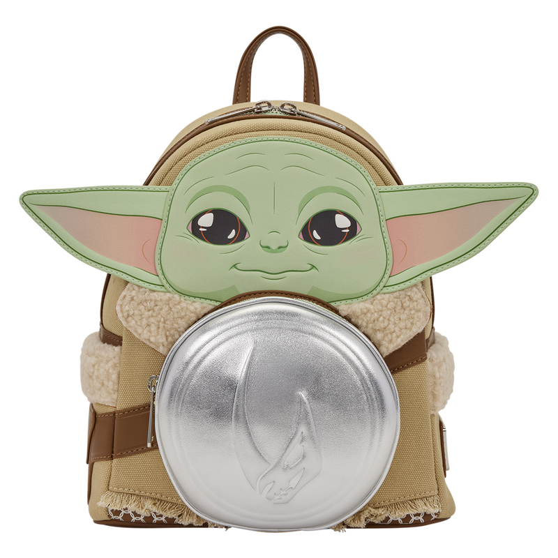 The Mandalorian Grogu Cosplay Mini Backpack - vue officielle 1