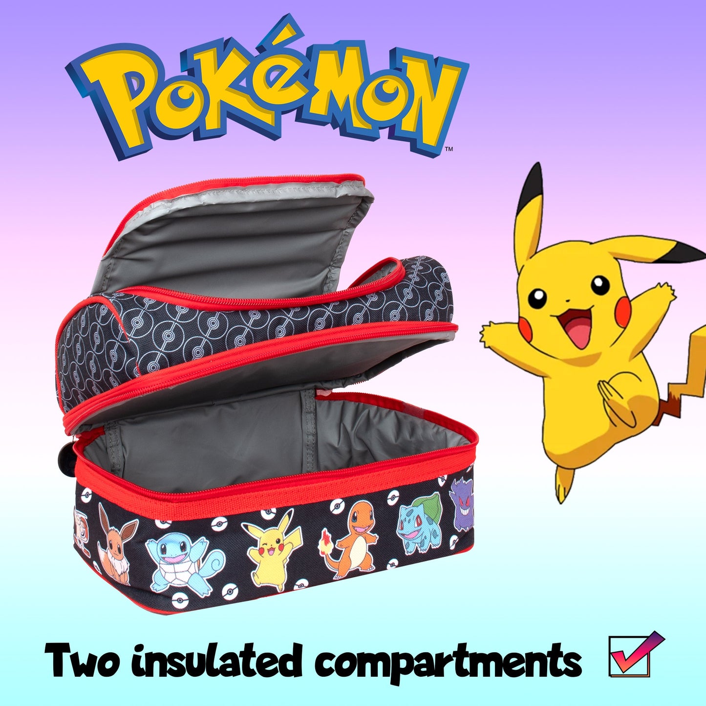 Sac repas – Pokemon Multi