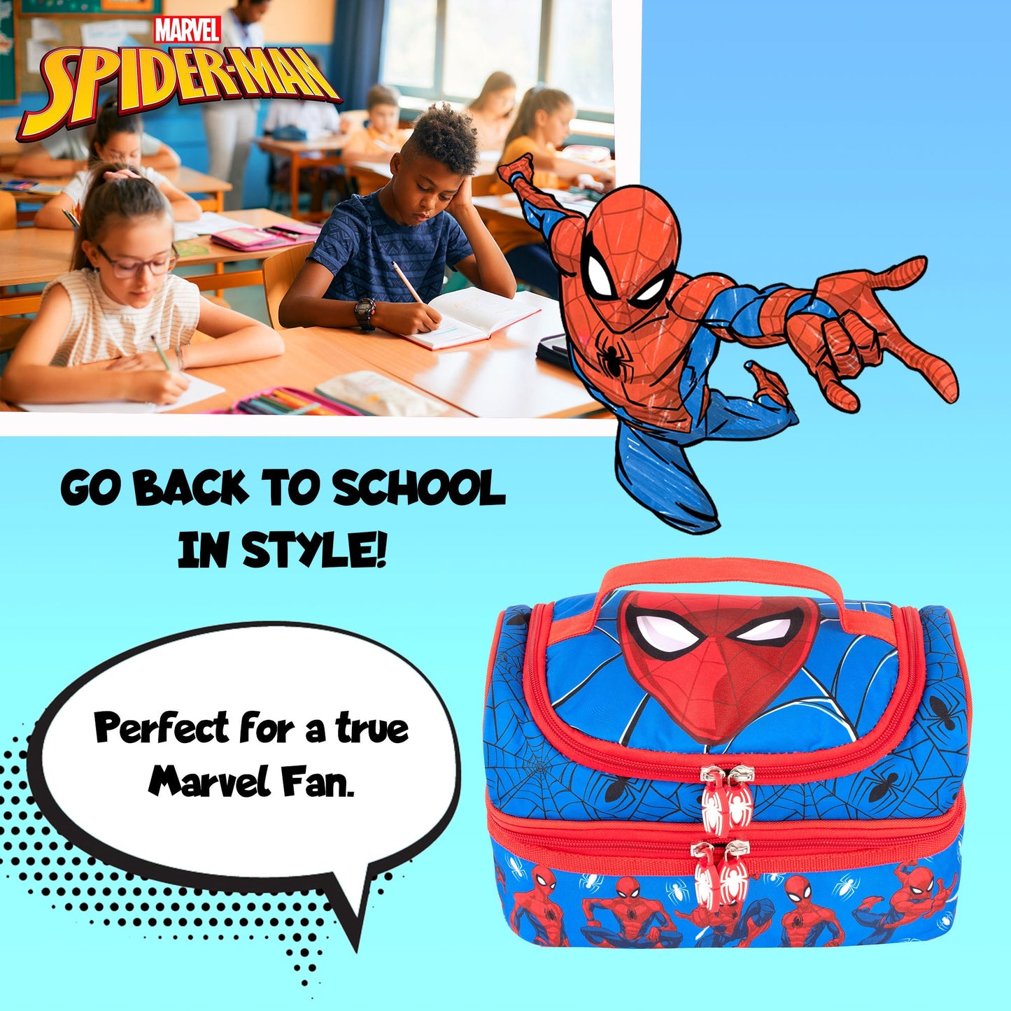 Sac repas – Spider-Man Multi