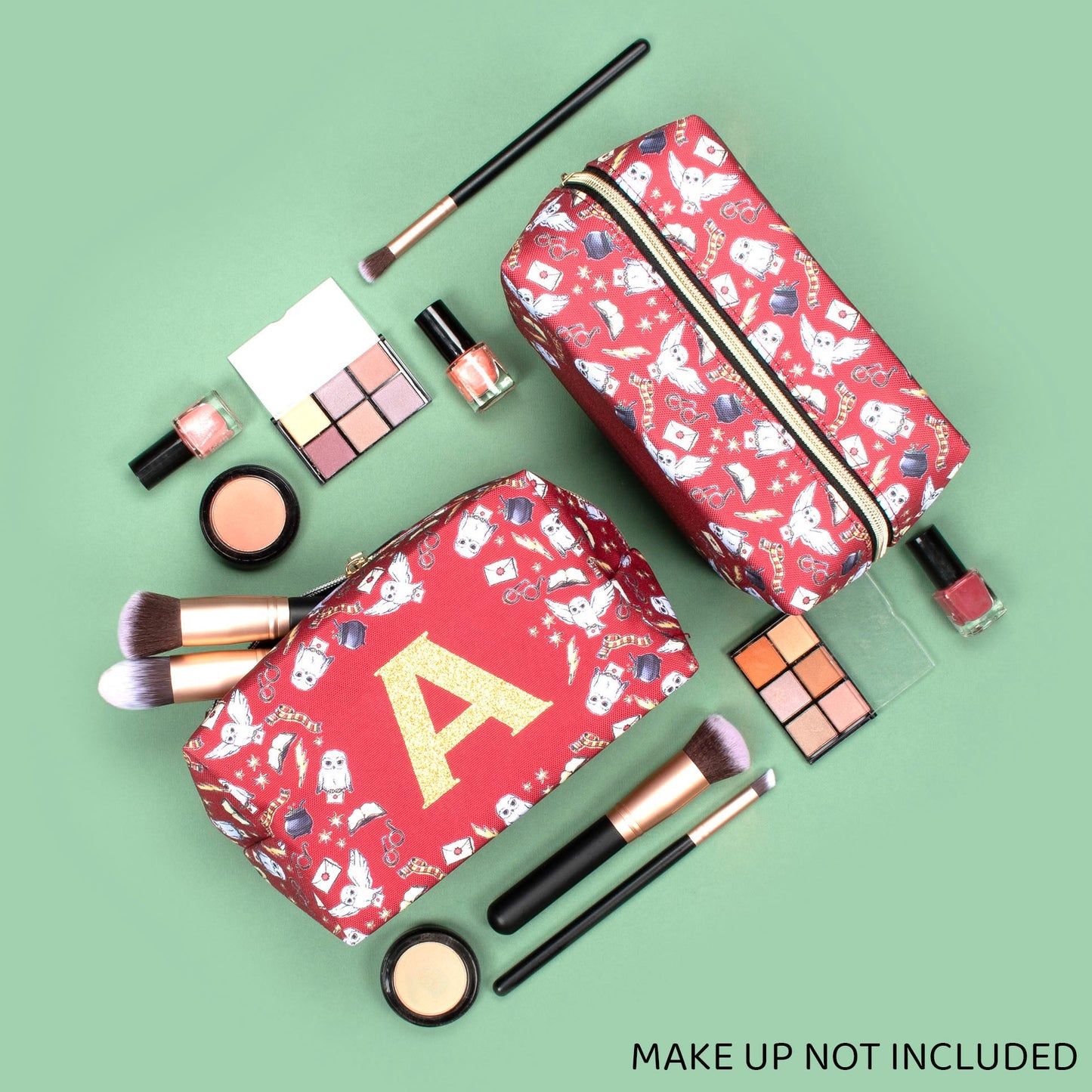Personalized Harry Potter Makeup Bag - Glitter Letter