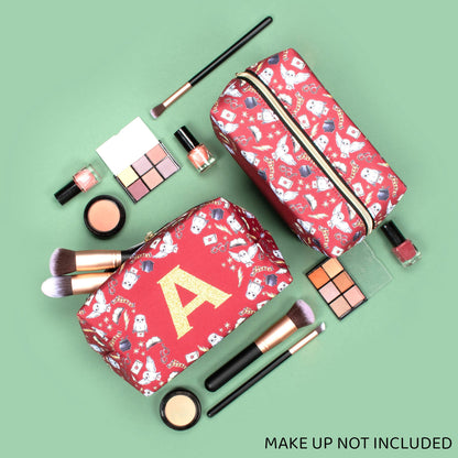 Personalized Harry Potter Makeup Bag - Glitter Letter