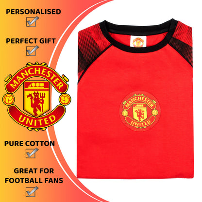 Manchester United F.C Pyjamas rouge