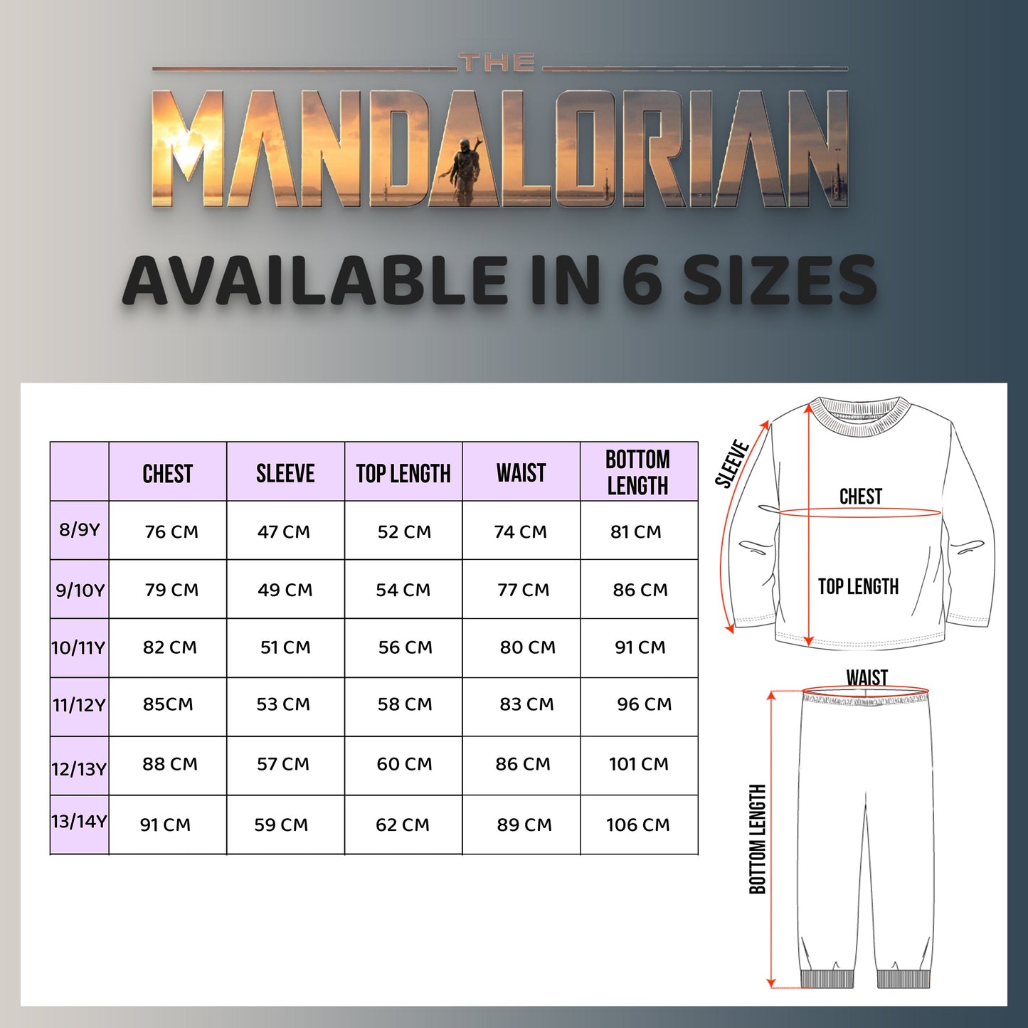 Star Wars Pyjama – Mandalorian