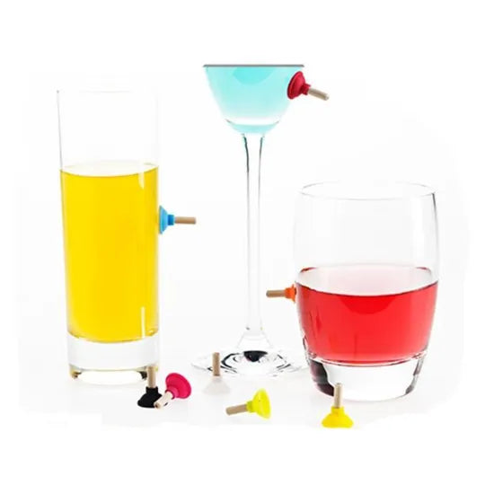 Glasmarker, toiletzuignap 