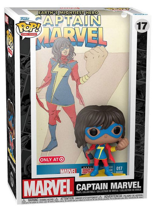 Capas de banda desenhada Pop! da Ms. Marvel (Edição Especial) 