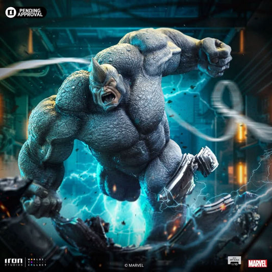 Rhino Statue - Spider-Man vs. Villains Diorama - BDS Art Scale 1/10 - Iron Studios
