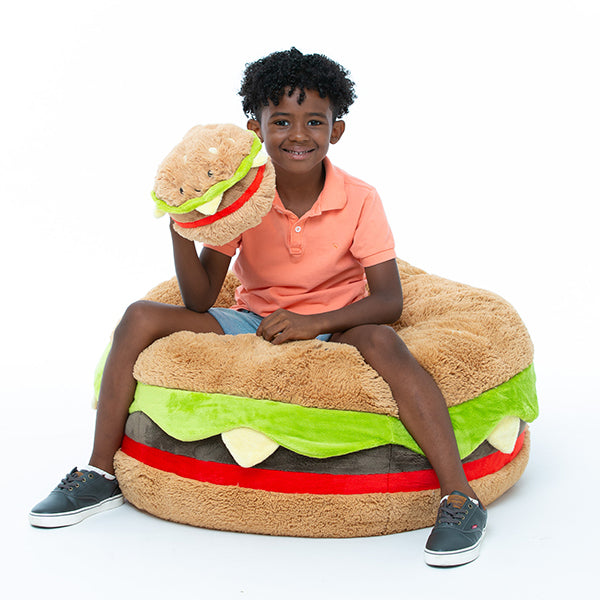 Peluche Massive Squishable – Hamburger