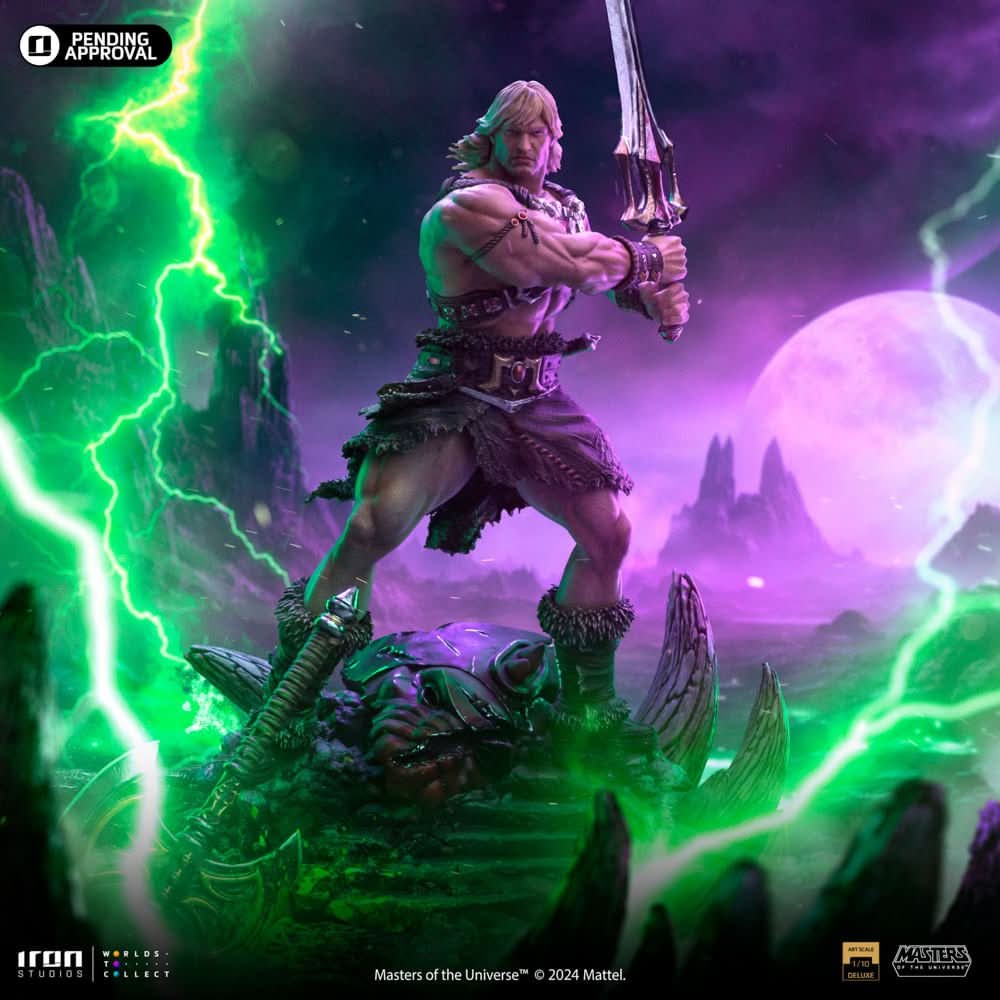 スタチュー He-Man Unleashed - マスターズ・オブ・ユニバース - アートスケール 1/10