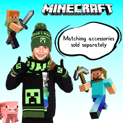 Minecraft garçon Sweat à capuche with Kangaroo Pocket 100% Cotton