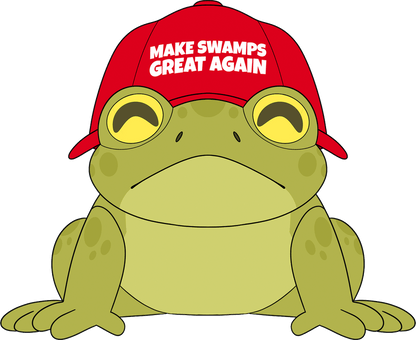 Conservative Frog Plush (9in)