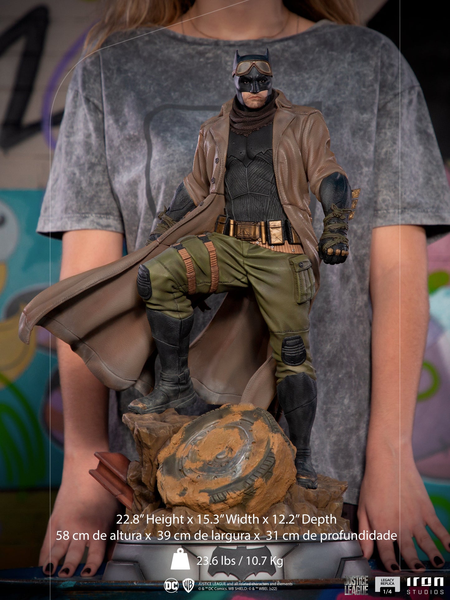 Statue Batman Knightmare - Zack Snyder's Justice League - Legacy Replica 1/4