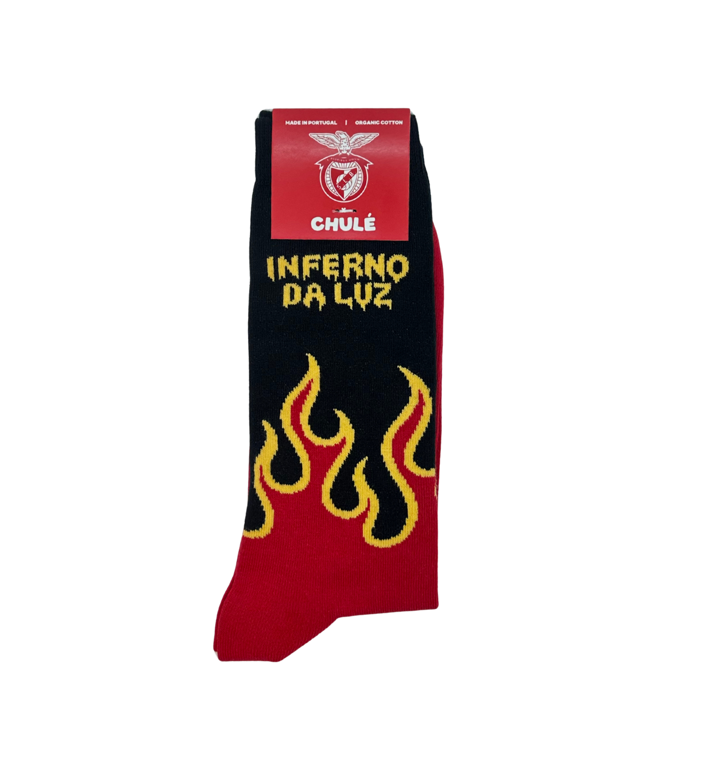 Chaussettes SL Benfica « Inferno da Luz » - Chulé