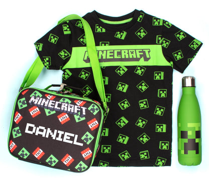 Minecraft acier inoxydable Gourde 550 ml – vert