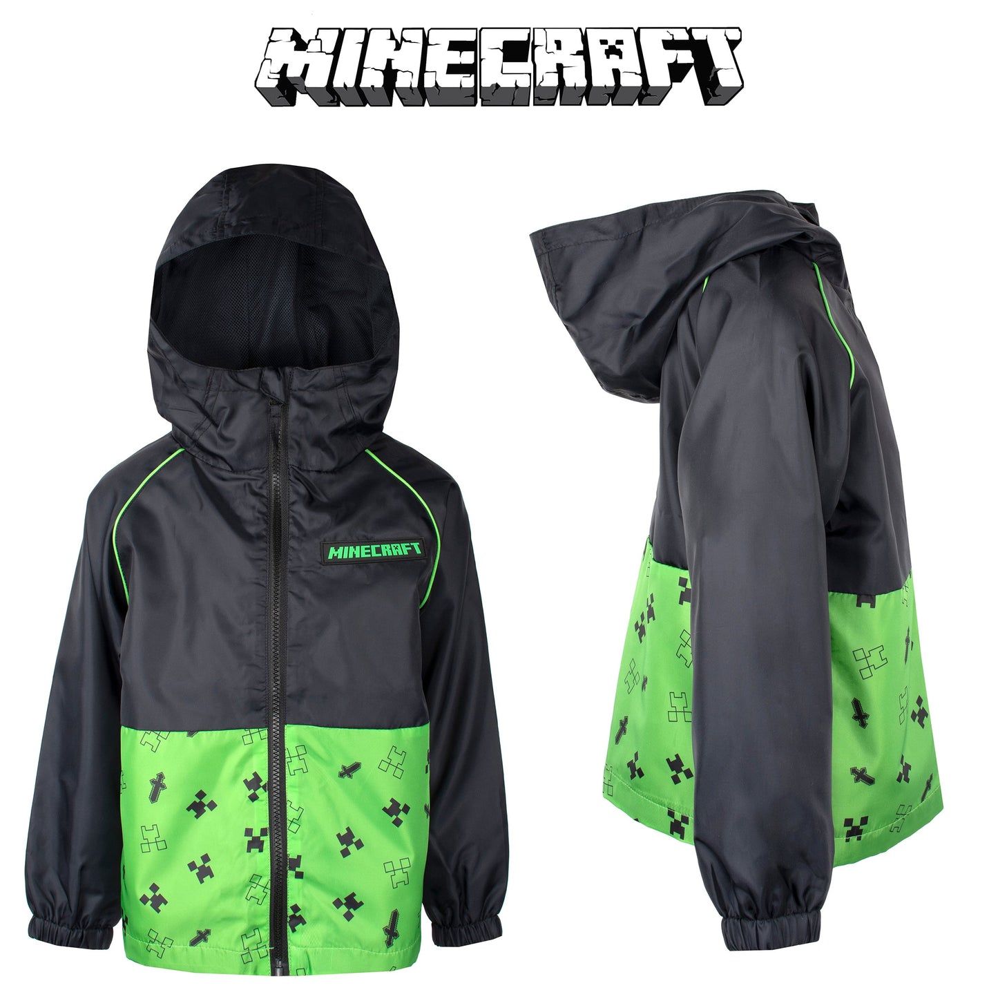 Minecraft Waterproof Jacket