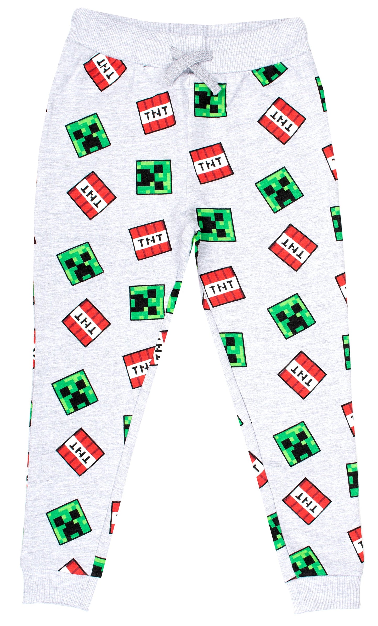 Minecraft Joggers – gris Pattern