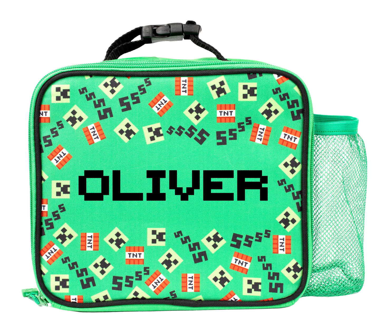 Minecraft Sac repas with Pocket – vert