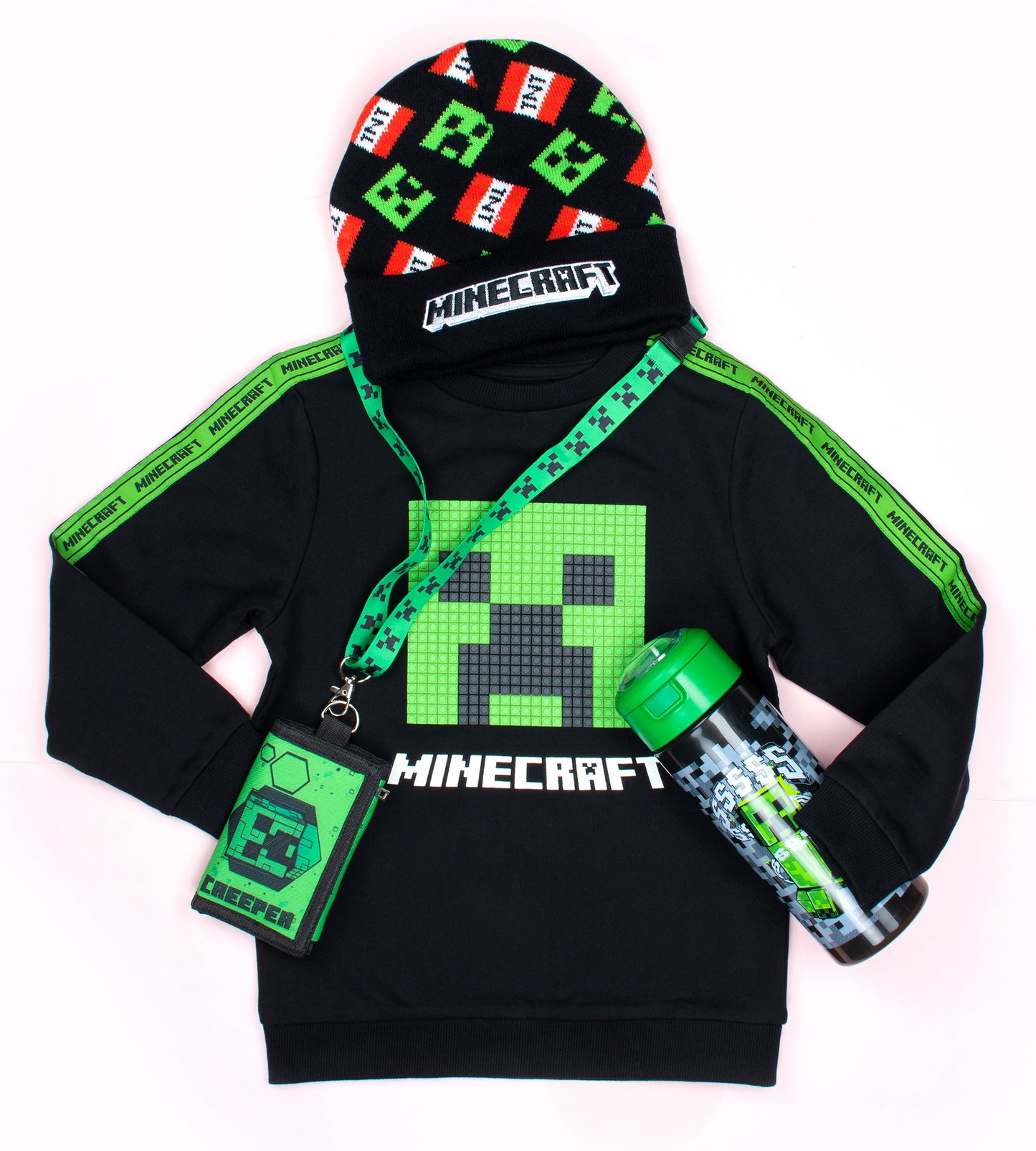 Minecraft enfant Portefeuille – vert Creeper