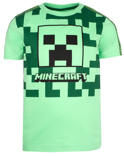 Minecraft Creeper T Shirt – vert