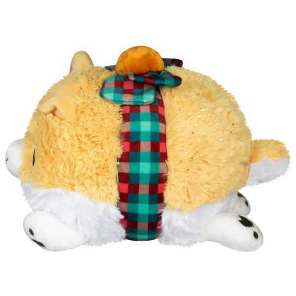 Peluche Mini Squishable – Corgi Festif