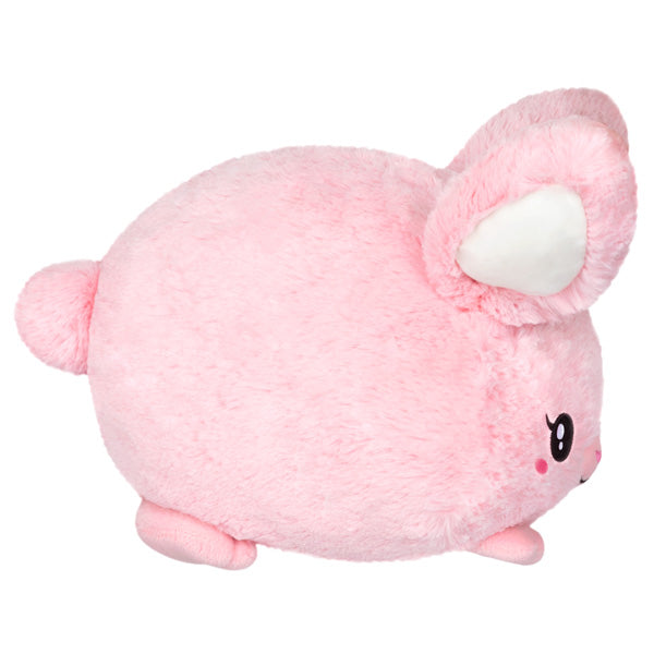 ミニスクイッシャブル ピンクふわふわウサギ