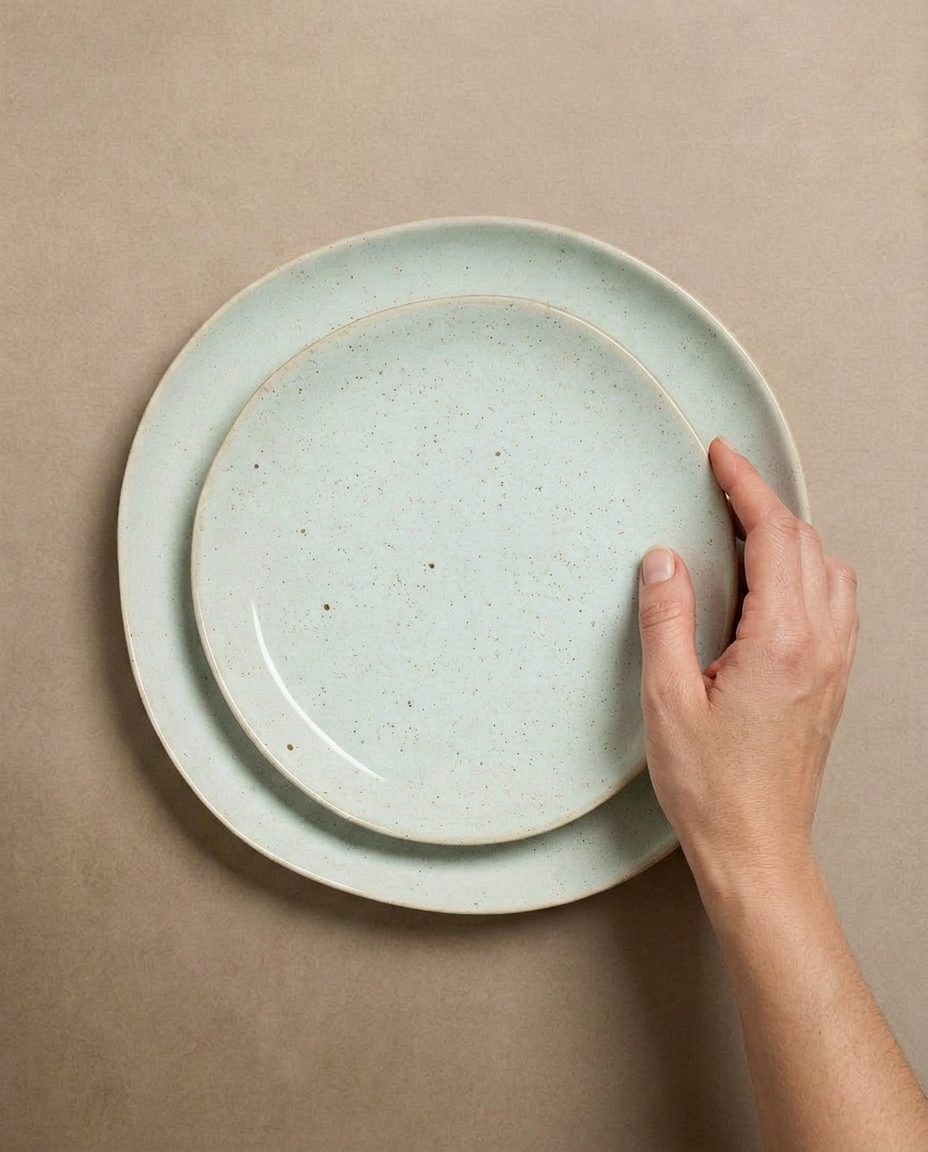 Minted Stoneware Set 12pcs