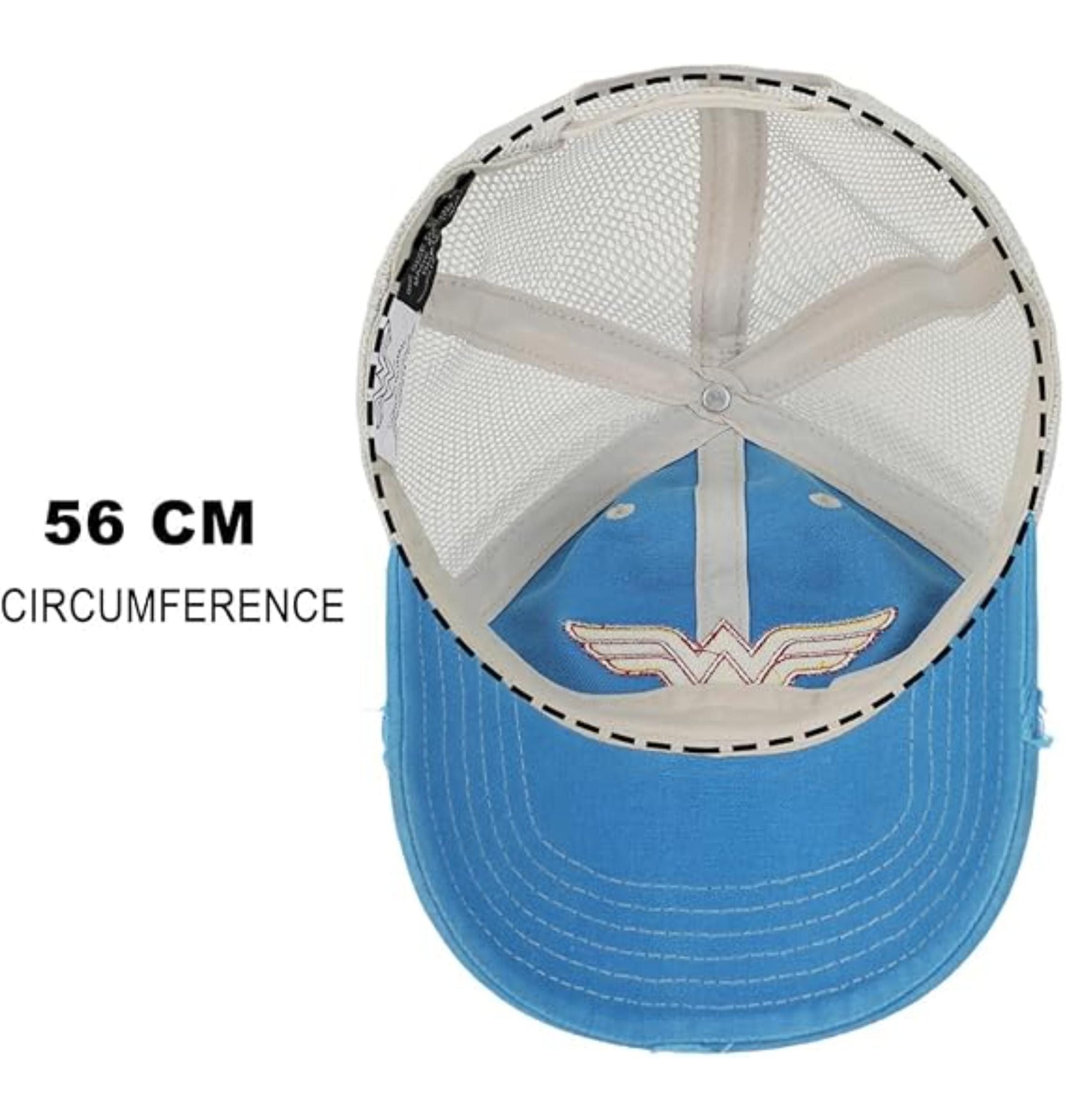 Casquette trucker Wonder Woman avec patch