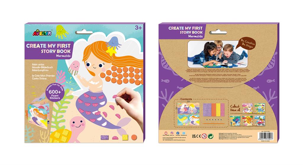 Mosaïque Junior - Je Crée Mon Premier Conte - Sirènes – vue produit 9