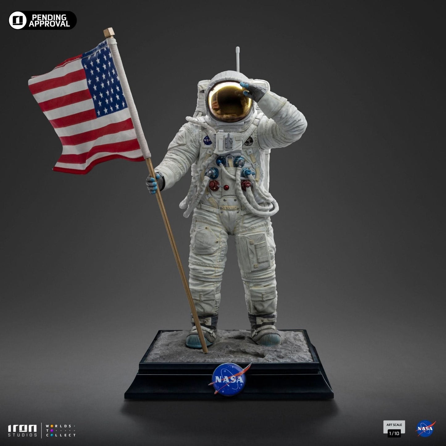 Statue Apollo 11 Astronaut - Nasa - Art Scale 1/10 - Alien