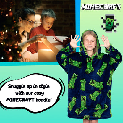 Minecraft Oversized Sweat à capuche Couverture