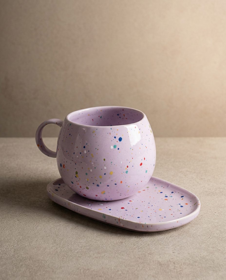 New Party Ball Mug 500ml - Mix 6 Pieces