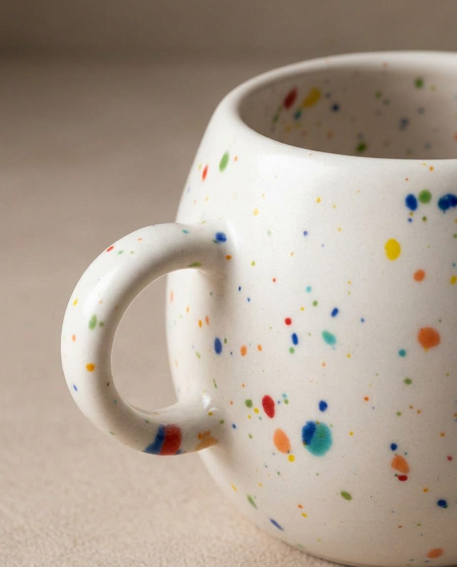 New Party Ball Mug 500ml - Mix 6 Pieces