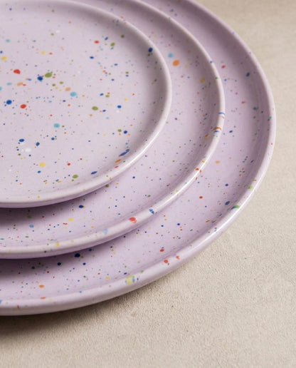 New Party Salad Plate 22cm Lilac