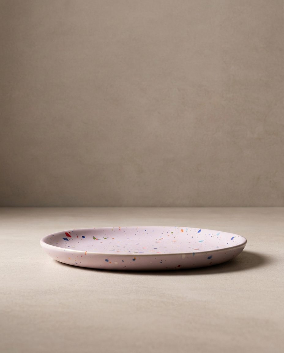 New Party Bread Plate 17cm - Mix 6 Pieces