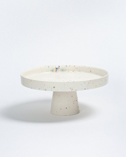 New Party Cake Stand 28cm White