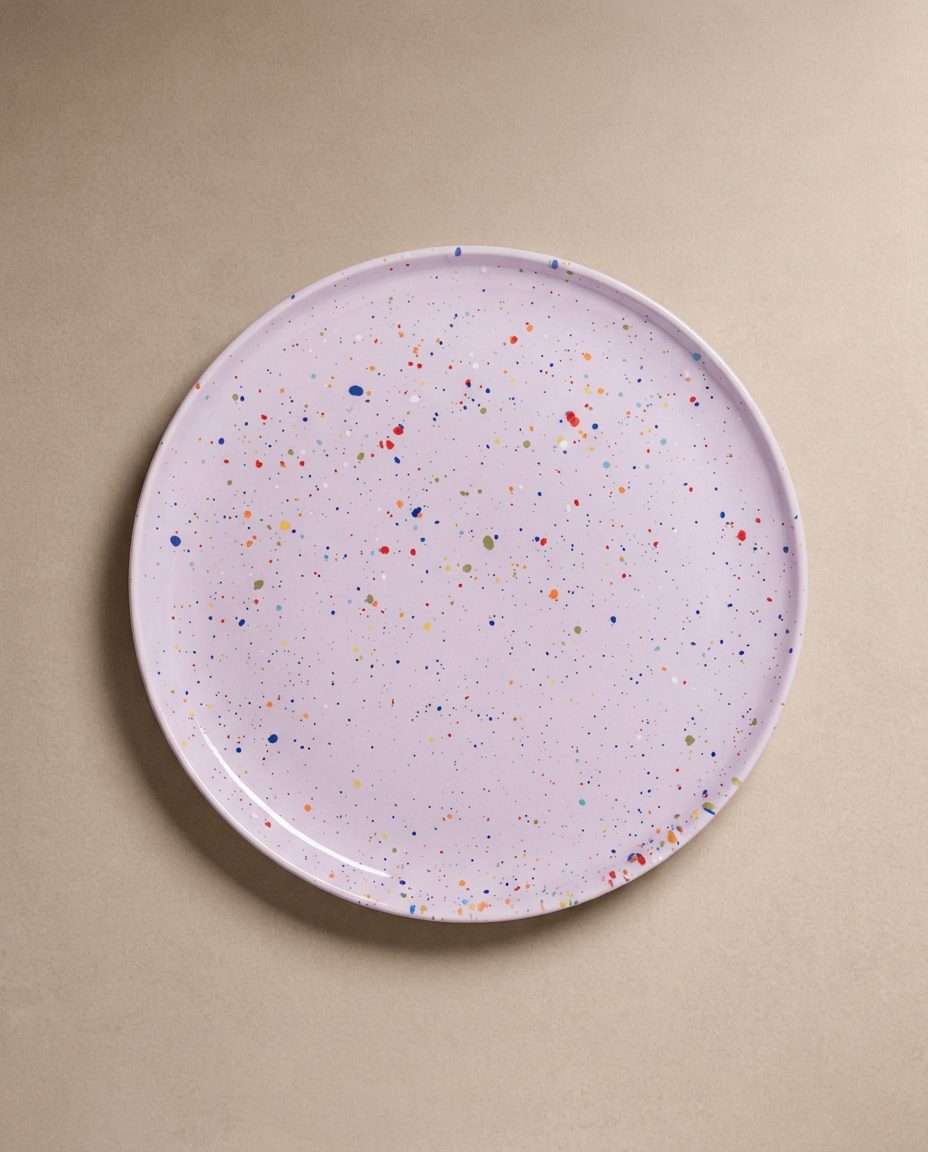 New Party Assiette à Salade 22cm - Mélange 6 Pièces