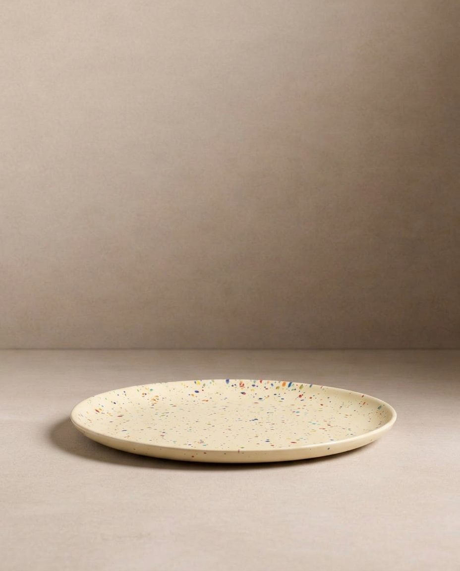 New Party Dinner Plate 27cm - Mix 6 Pieces