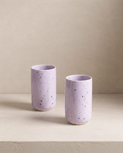 New Party Long Cup 330ml Lilac