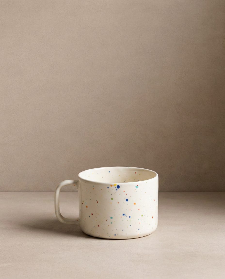 New Party Mug 450ml White