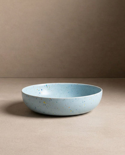 New Party Pasta Plate 21cm Soft Blue
