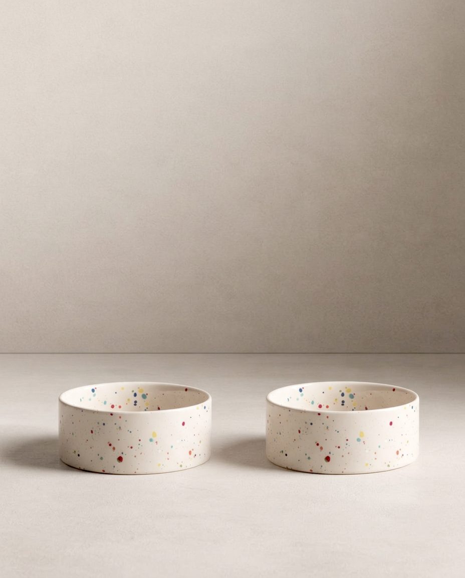 New Party Pet Bowl 14cm Set 2
